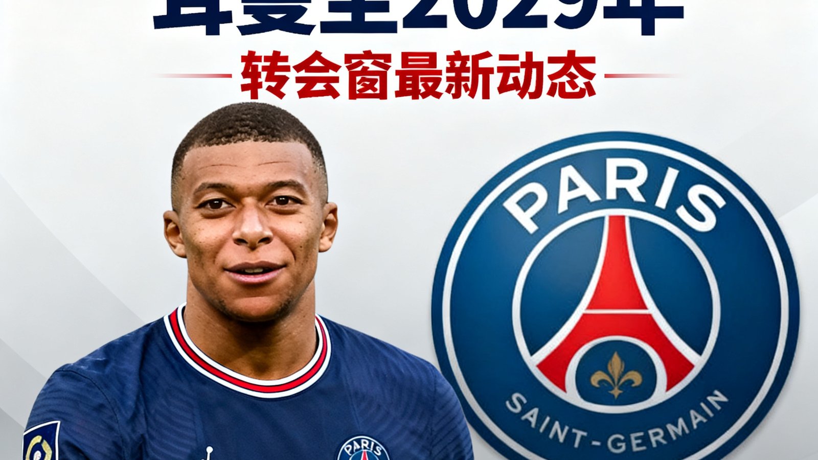 姆巴佩续约巴黎圣日耳曼至2029年，转会窗最新动态